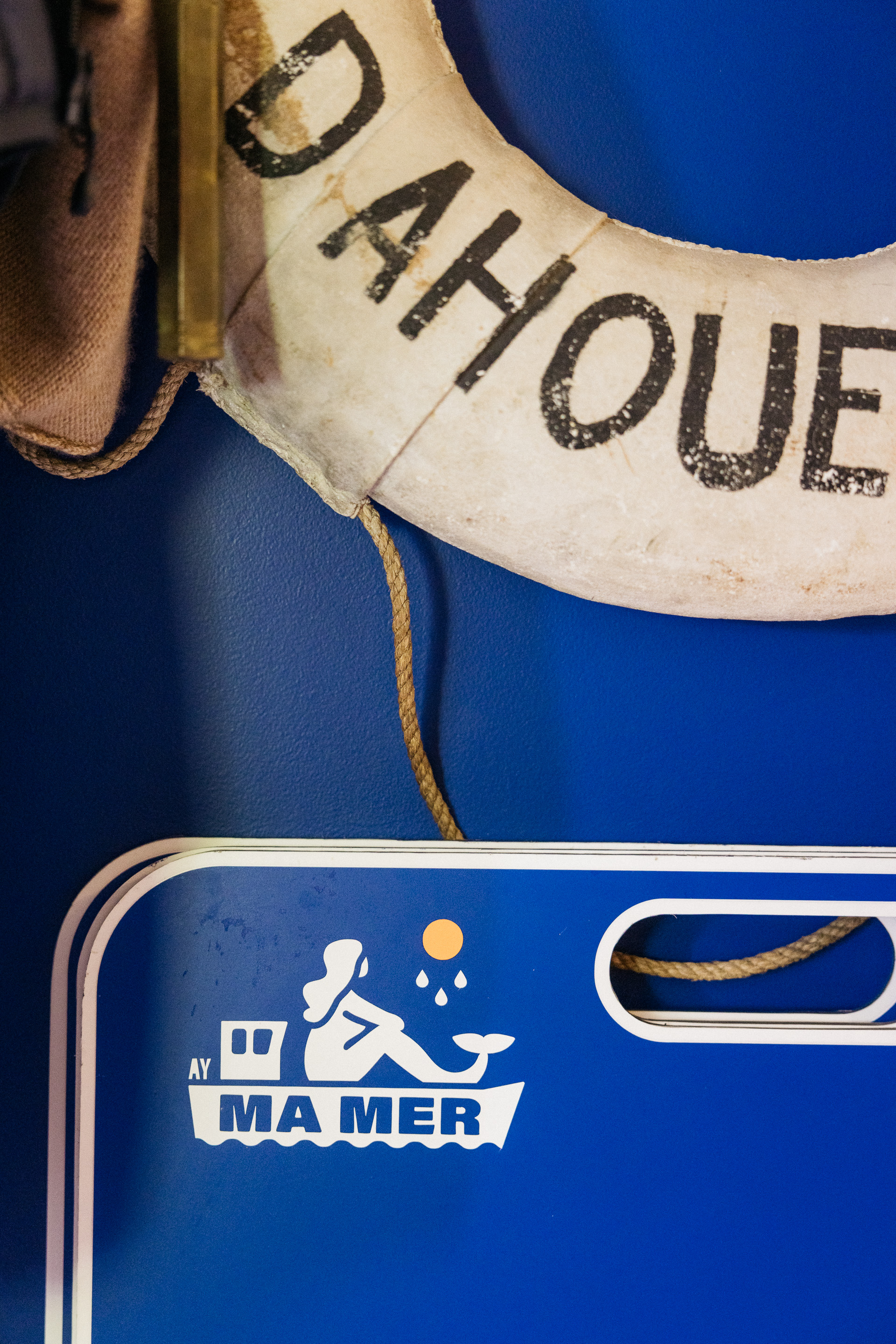 Salle bleue restaurant Ma Mer Auray
